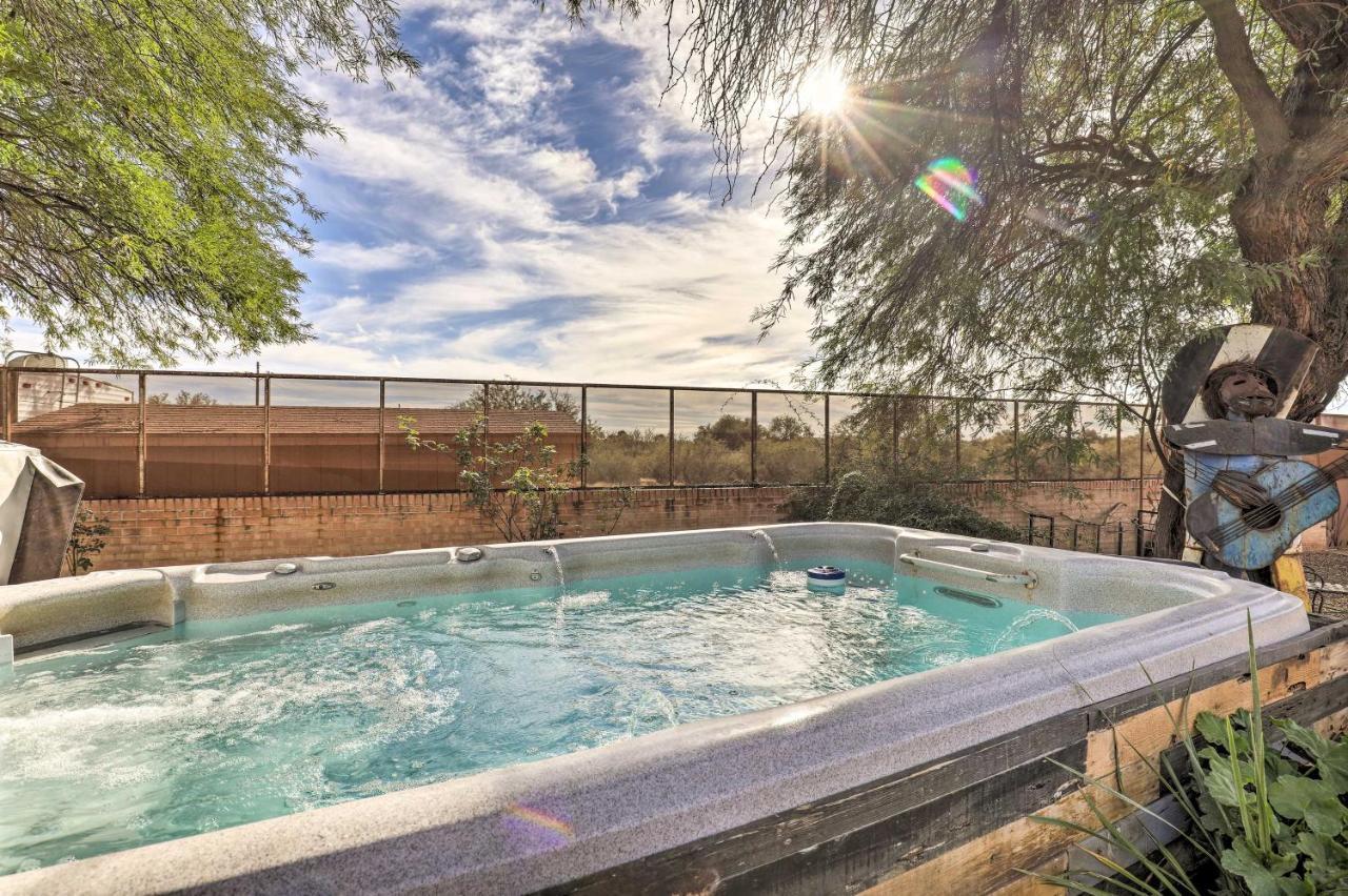 Pet-Friendly Tucson Casita Shared Hot Tub And Porch别墅 外观 照片